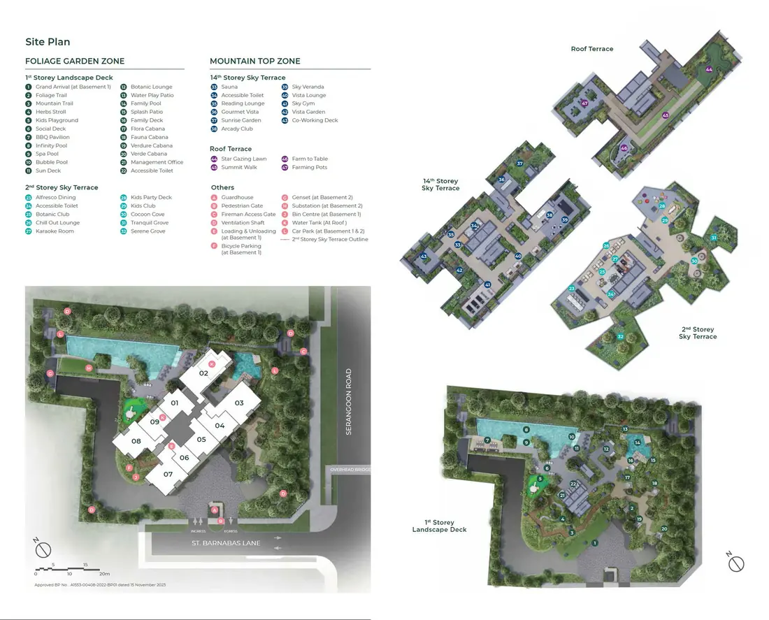 The Arcady At Boon Keng site plan